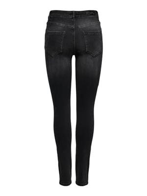 Only Onlblush Mid Sk Dnm Rea1099 Noos 15225846 Skinny Fit Black Denim Rea1099