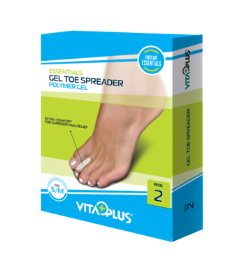 Vitaplus Essentials Gel Toe Spreader maat S/M Vitaplus Essentials Gel Toe Spreader maat S/M