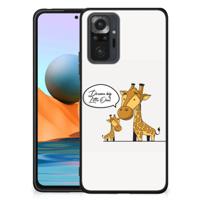 Xiaomi Redmi Note 10 Pro Hoesje Giraffe - thumbnail