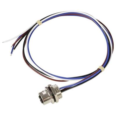 TRU COMPONENTS TC-12833216 Sensor/actuator inbouwbus M12 Aantal polen (sensoren): 4 Bus, inbouw 0.5 m 1 stuk(s) TRU COMPONENTS TC-12833216 Sensor/actuator inbouwbus M12 Aantal polen (sensoren): 4 Bus, inbouw 0.5 m 1 stuk(s)