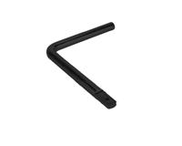 GB kruk 140x115 boerenklink dd 50-65 epoxy zwart etiket | 1 stuk - 17204234 - thumbnail