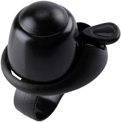 WIDEK mini fietsbel "deci-bell ii" bell decibell ii black on card