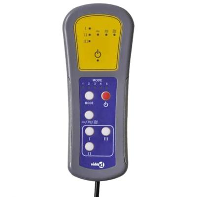 Massagestoel Crème 70.5 x 96.5 x 95 cm Stof en metaal