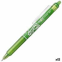 Pen Pilot Frixion Clicker Wisbare inkt Groen 0,4 mm 12 Stuks - thumbnail