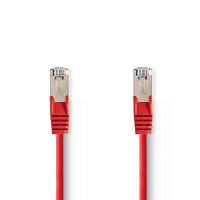 Nedis CCGP85121RD05 netwerkkabel 0,5 m Cat5e SF/UTP (S-FTP) Rood Nedis CCGP85121RD05 netwerkkabel 0,5 m Cat5e SF/UTP (S-FTP) Rood