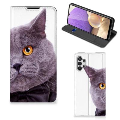 Samsung Galaxy A32 5G | Hoesje maken | Kat Samsung Galaxy A32 5G | Hoesje maken | Kat