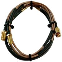 Wittenberg Antennen 1 m Vensterdoorvoer SMA-stekker, SMA-bus WFD 2 Duo - thumbnail