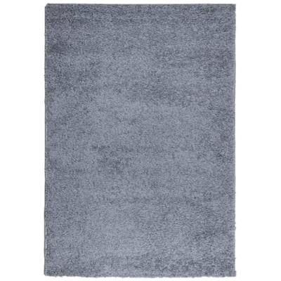 VidaXL Vloerkleed pamplona shaggy hoogpolig modern 140x200 cm blauw