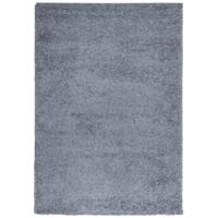 VidaXL Vloerkleed pamplona shaggy hoogpolig modern 140x200 cm blauw - thumbnail