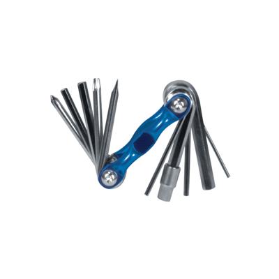 Dresco Fietsgereedschapset 11-delig blauw Dresco Fietsgereedschapset 11-delig blauw