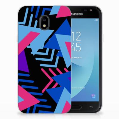 Samsung Galaxy J3 2017 | TPU Hoesje | Funky Triangle