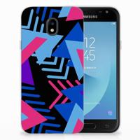 Samsung Galaxy J3 2017 | TPU Hoesje | Funky Triangle - thumbnail