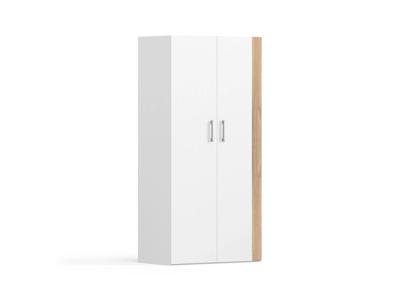 Dubbele kledingkast voor bij bedkast 208 cm hoog Dubbele kledingkast voor bij bedkast 208 cm hoog