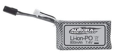 Absima Li-ion accupack 7.4 V 800 mAh