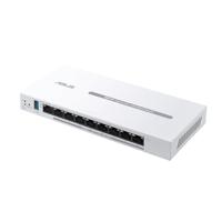 ASUS EBG19P bekabelde Gigabit PoE+ VPN-router, 8 PoE+, 123 W, tot 3 Ethernet-poorten WAN+1 USB WAN, ondersteunt AP, netwerkbeveiliging, eenvoudig centraal beheer met ExpertWiFi-app, wit - thumbnail