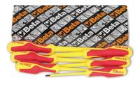 Beta 6-delige set schroevendraaiers voor verzonken sleufschroeven (art. 1274MQ) 1274MQ/S6 - 012740751 - thumbnail