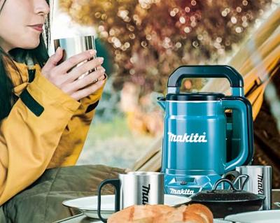 Makita kt001gz | 40 v max | waterkoker | zonder accu's en lader | in doos - kt001gz