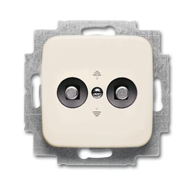 Busch-Jaeger 2CKA002495A0026 Afdekking 2-voudig Parel-wit, Crème-wit 1 stuk(s) Busch-Jaeger 2CKA002495A0026 Afdekking 2-voudig Parel-wit, Crème-wit 1 stuk(s)