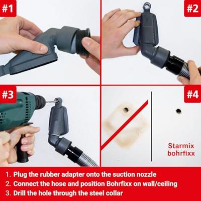 Starmix bohrfixx stofafzuigset