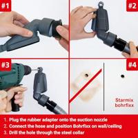 Starmix Universele Afzuigset Bohrfixx BF 12 - thumbnail