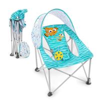 DISNEY BABY- NEMO- Pop 'N Chill opvouwbare babywipstoel, SPF +50 zonneklep en draagtas inbegrepen - thumbnail