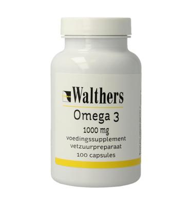 Walthers Omega 3 1000 mg 100 Softgels