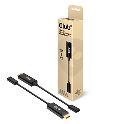 CLUB3D HDMI to USB Type-C 4K60Hz Active Adapter M/F CLUB3D HDMI to USB Type-C 4K60Hz Active Adapter M/F