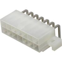 Molex 39291148 Female header, inbouw (standaard) Totaal aantal polen: 14 Rastermaat: 4.2 mm Inhoud: 1 stuk(s) Bag - thumbnail
