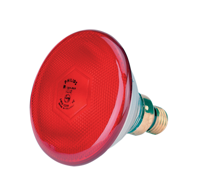 Spaarlamp 100 W - Rood