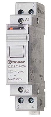 Finder 20.23.8.110.4000 Stroomstootschakelaar DIN-rail 1x NC, 1x NO 110 V/AC 1 stuk(s) Finder 20.23.8.110.4000 Stroomstootschakelaar DIN-rail 1x NC, 1x NO 110 V/AC 1 stuk(s)