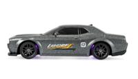 Amewi 1:43 RC auto Sportwagen Drift Sport Muscle Car Grijs Brushed 4WD RTR - thumbnail