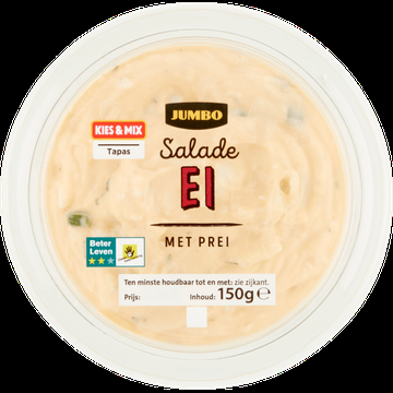 Jumbo Salade Ei met Prei 150 g