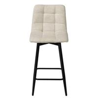 Giga Meubel - Barstoel Beige Stof - Draaibaar - Jente - Set van 2 - thumbnail