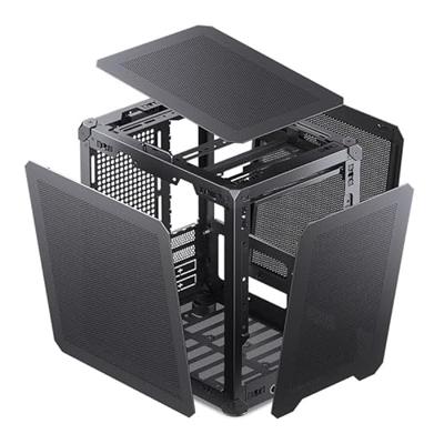 Jonsbo C6 Mini-tower Behuizing, PC-behuizing, Gaming-behuizing Zwart