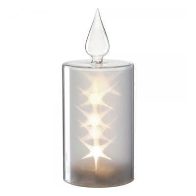 Leonardo Magico Kaars 21 cm met ledverlichting wit