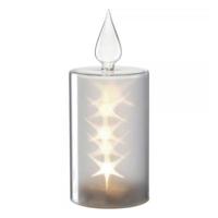 Leonardo Magico Kaars 21 cm met ledverlichting wit - thumbnail