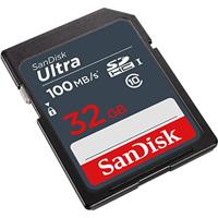 SanDisk Ultra 32GB SDHC Mem Card 100MB/s flashgeheugen UHS-I Klasse 10 - thumbnail