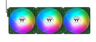 Thermaltake CT120 EX Reverse ARGB Sync PC Computer behuizing Ventilator 12 cm Groen 3 stuk(s) Thermaltake CT120 EX Reverse ARGB Sync PC Computer behuizing Ventilator 12 cm Groen 3 stuk(s)