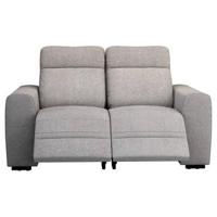 Bank James verstelbaar 2-zits - stof Belfast - grijs - Leen Bakker - thumbnail