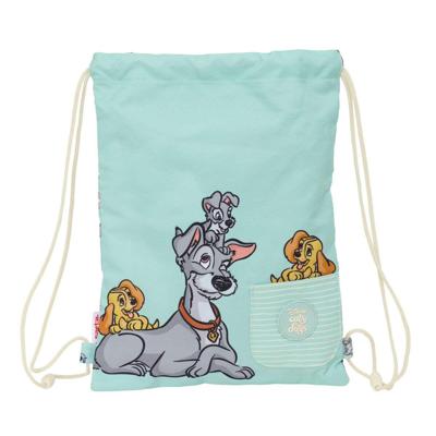 Rugtas met Koordjes Blauw 26 x 34 x 1 cm Rugtas met Koordjes Blauw 26 x 34 x 1 cm