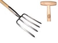 De Wit Damesgreep 4 tands essen steel 700mm dewit - thumbnail