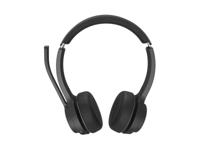 Conceptronic POLONA04B hoofdtelefoon/headset Bedraad en draadloos Hoofdband Oproepen/muziek USB Type-C Bluetooth Zwart - thumbnail