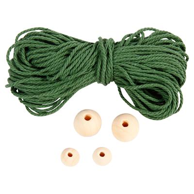 Creativ Company Mini creative kit macrame kerstboom