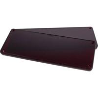 Hammond Electronics 1455UPLTRD Frontframe ABS Rood (transparant) (l x b x h) 196 x 71 x 11.60 mm 2 stuk(s) - thumbnail