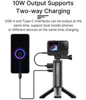 Ulanzi BG-4 powerbank grip met statief - 5000 mAh - thumbnail