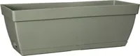 Easyday balkonbak smile trough curve 50x18x27 cm olijfgroen - thumbnail
