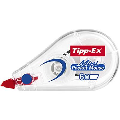Tipp-Ex correctieroller Mini Pocket Mouse, blister met 2 + 1 gratis