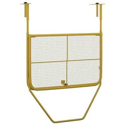 Balkontafel 60x40 cm staal goudkleurig