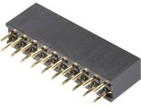 TRU COMPONENTS Female header (standaard) Aantal rijen: 2 Aantal polen per rij: 10 TC-2521039 100 stuk(s) - thumbnail