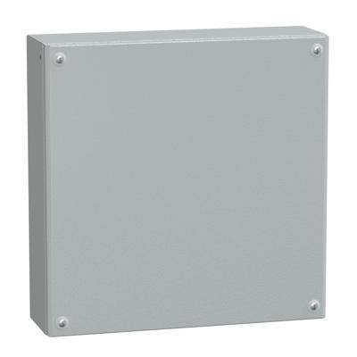 Schneider Electric NSYSBM404012 Behuizing 400 x 400 x 120 Plaatstaal Grijs-wit (RAL 7035) 1 stuk(s)